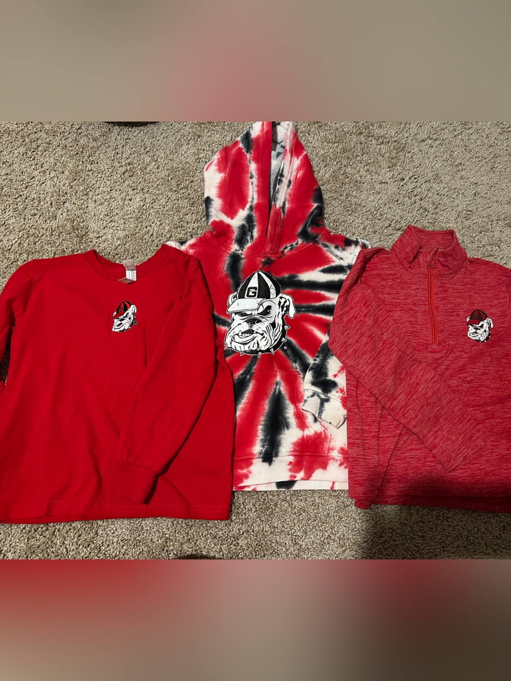 Boys Georgia Bulldog UGA bundle